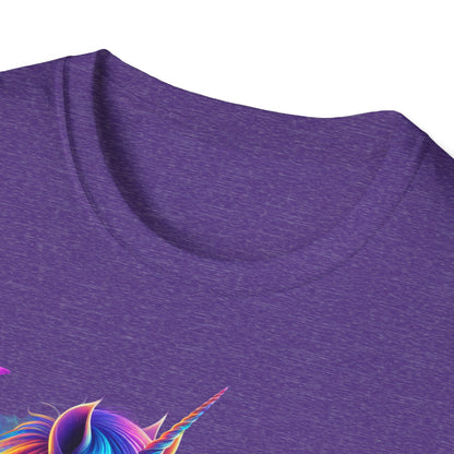 Unicorn with Caticorn Unisex T-Shirt - Magic of Unicorns hugging the Caticorns - Psychonaut Swag