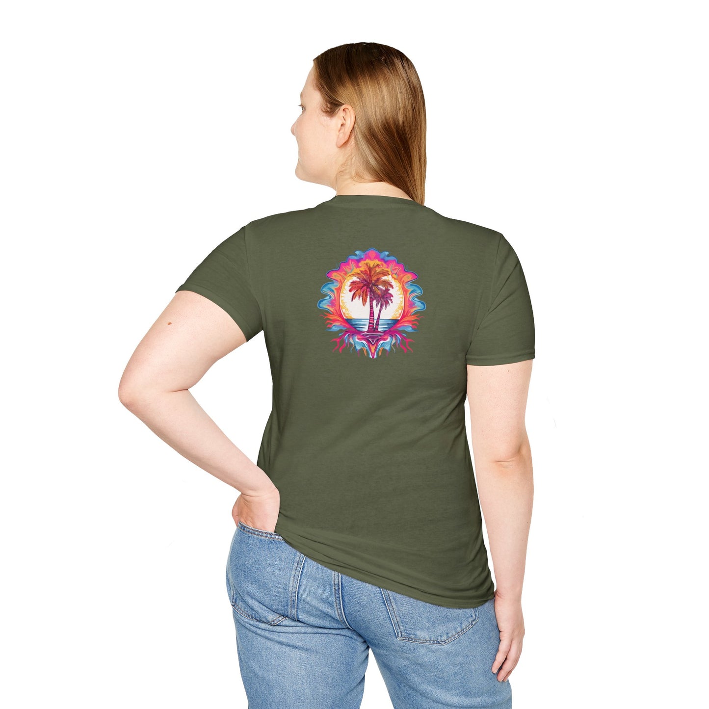 Groovy Destination, Unisex Softstyle T-Shirt