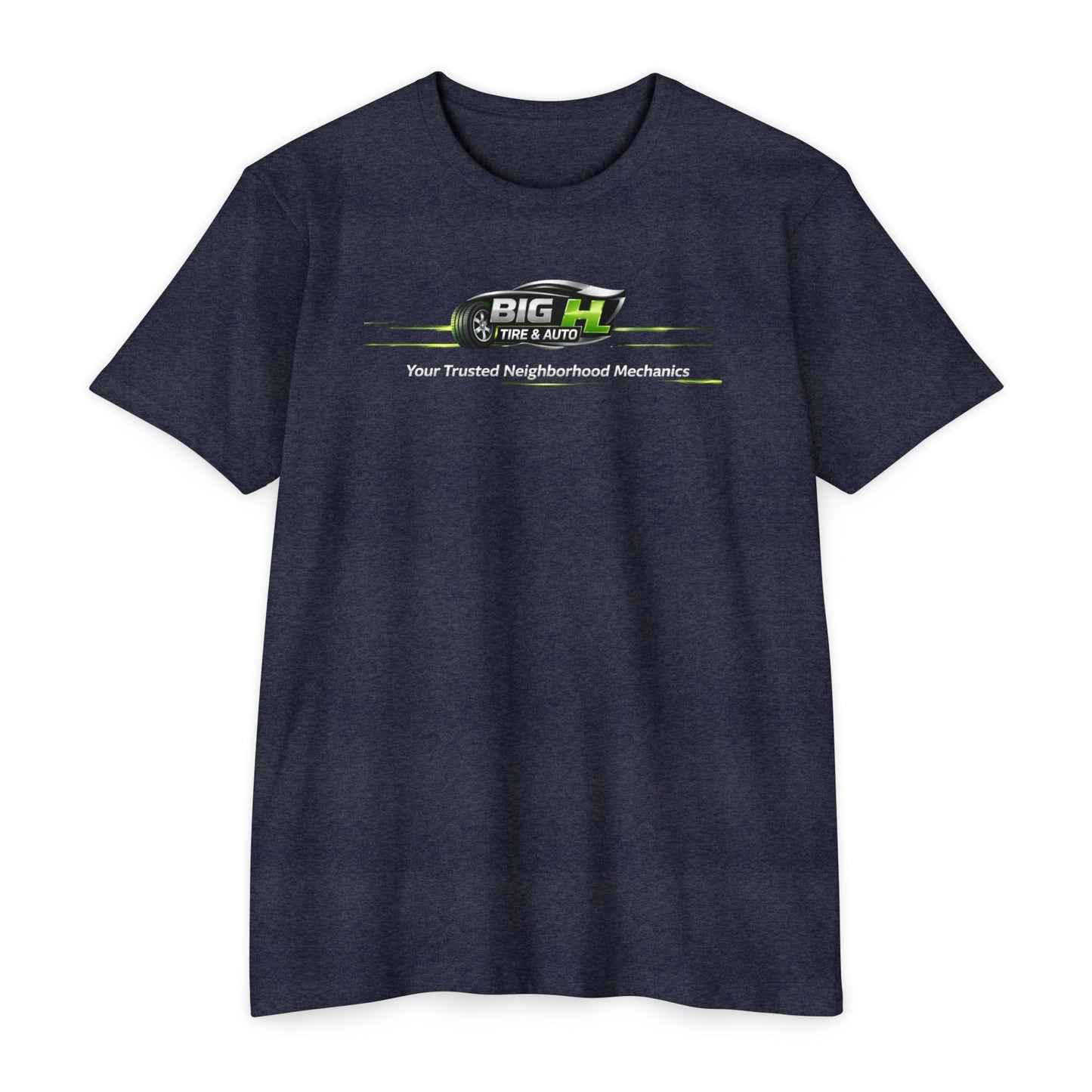 Mechanic Big H, Unisex CVC Jersey T-shirt