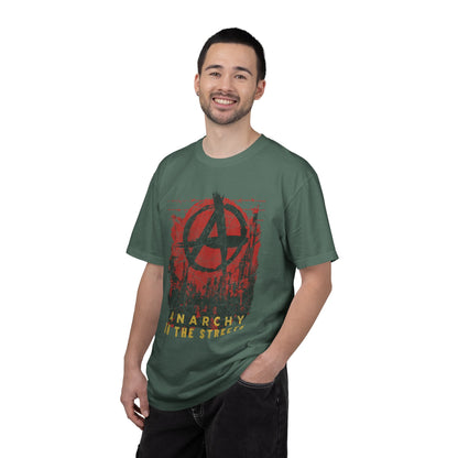 Anarchy in the Streets, Unisex Garment-Dyed T-shirt