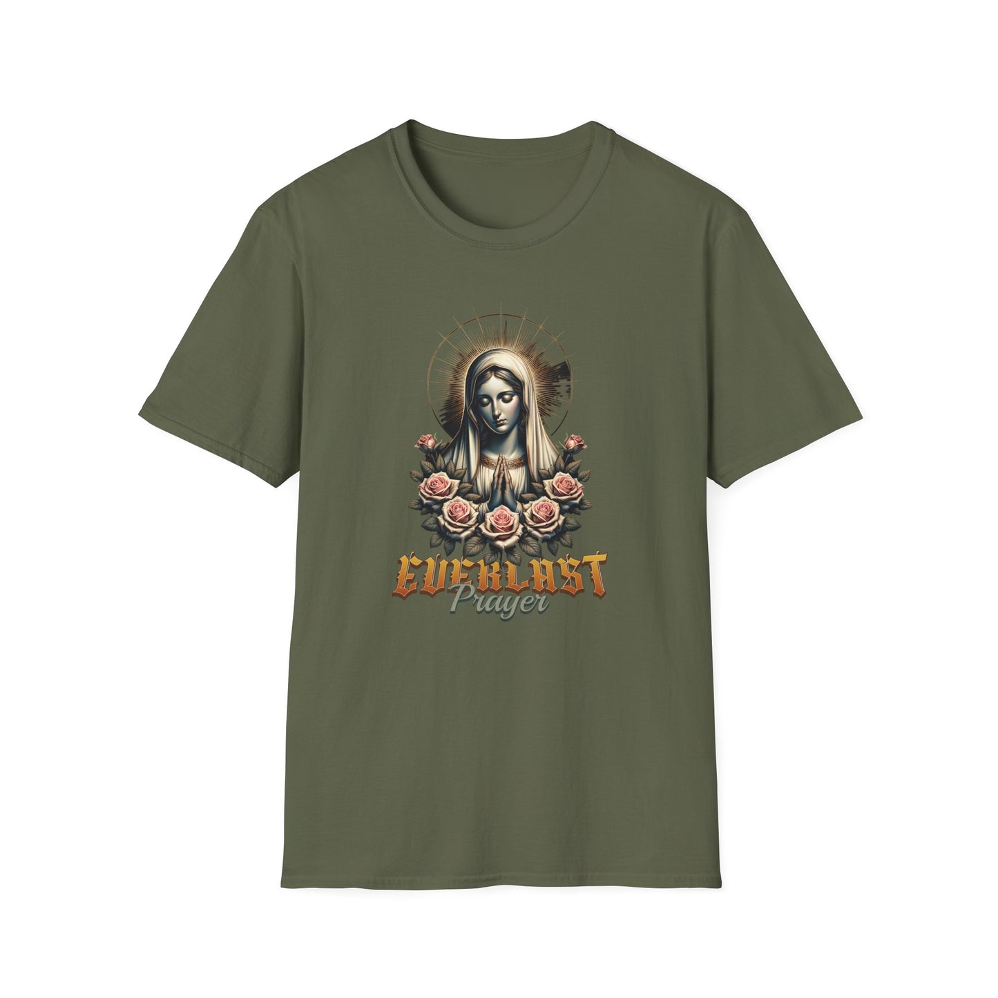 Prayer Rose T-Shirt — Vintage Madonna 'Everlast Prayer' Graphic