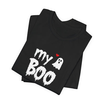 My Boo Ghost T-Shirt – Cute Halloween Couple Tee