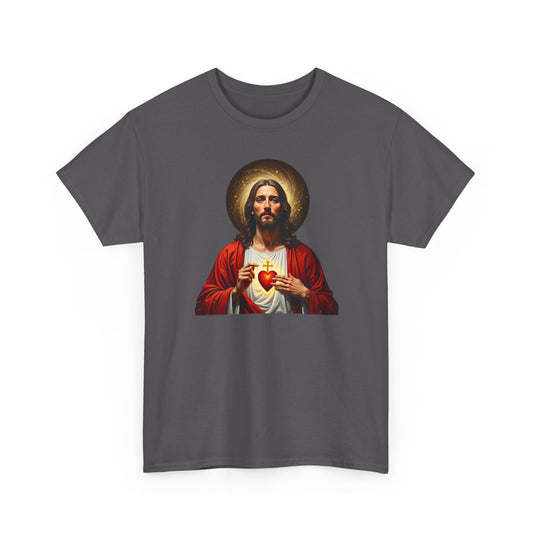 Sacred Heart Jesus T-Shirt — Vintage Religious Christian Tee