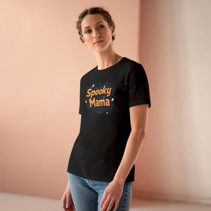 Spooky Mama Tee — Women's Halloween Graphic Shirt