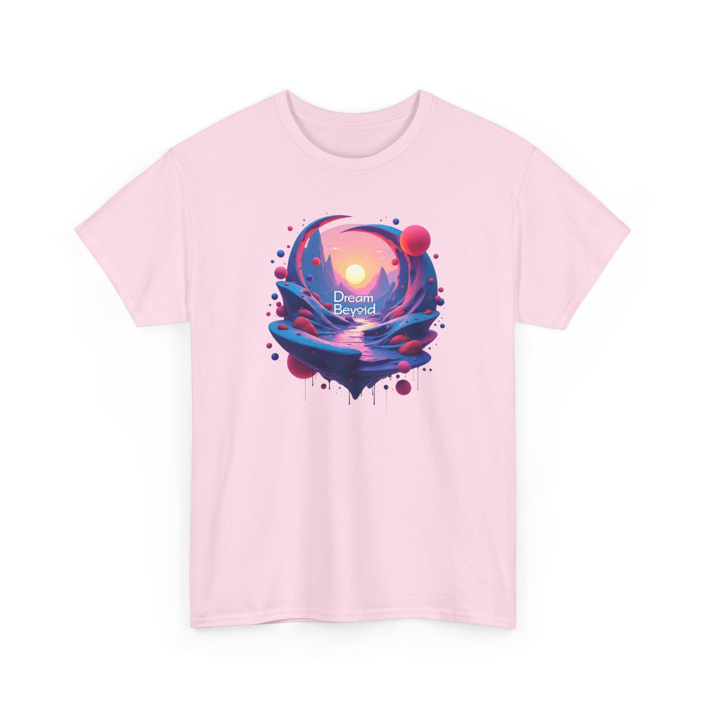 Dream Beyond T-Shirt — Surreal Sunset Landscape Graphic Tee
