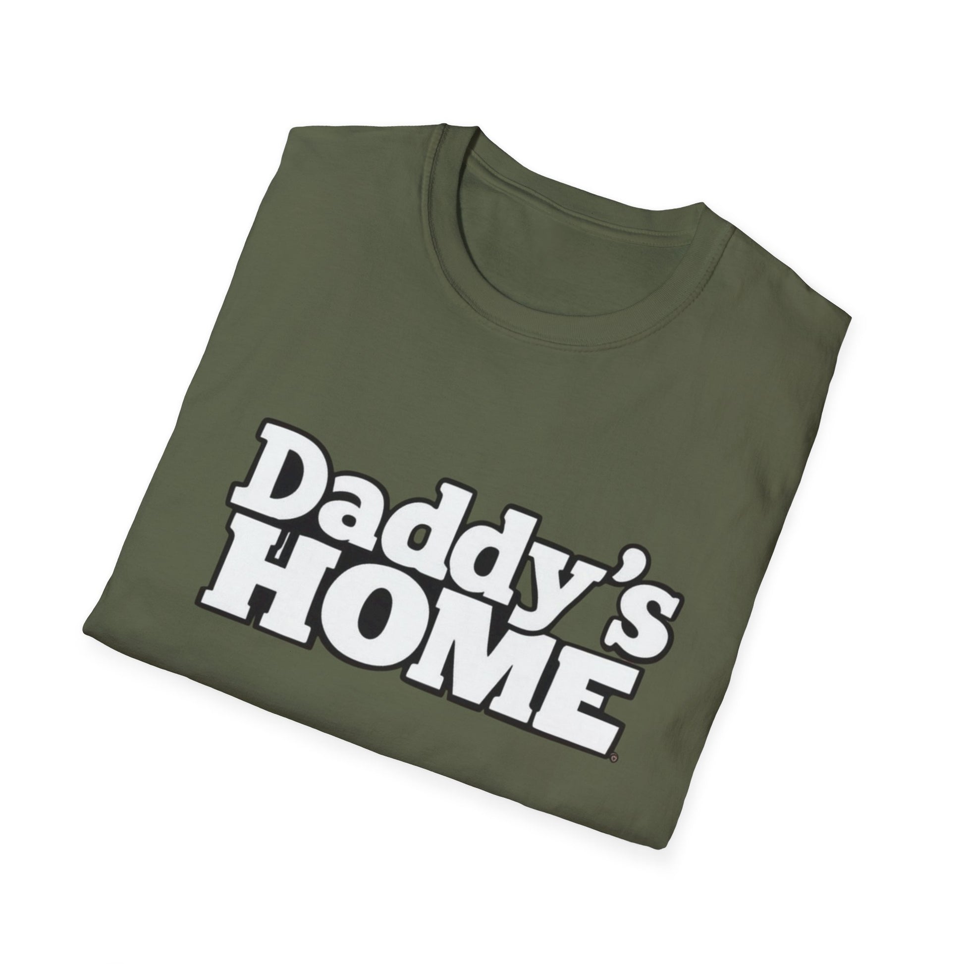 Daddy’s Home, Unisex Softstyle T-Shirt - Psychonaut Swag