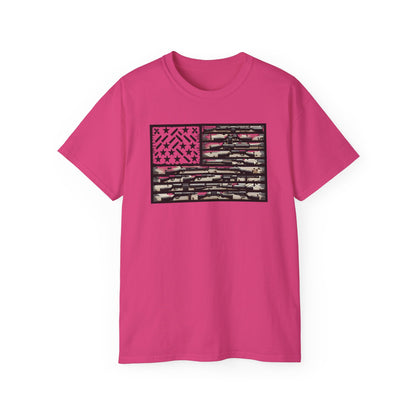 2nd Amendment Flag, Unisex Ultra Cotton Tee - Psychonaut Swag