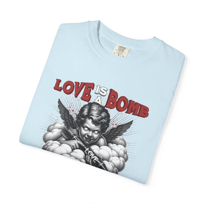 Love Is a Bomb T-Shirt — Vintage Cherub Graphic Tee