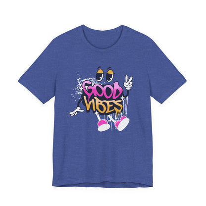 Good vibes Peeping, Unisex Jersey Short Sleeve Tee