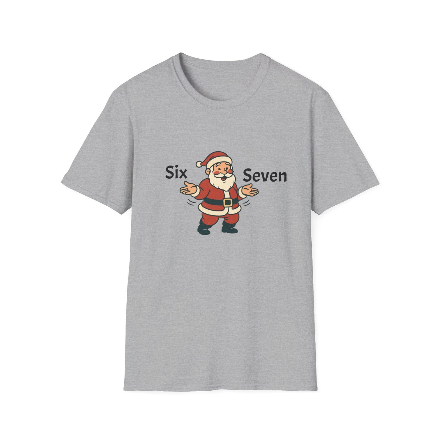 Santa Claus 'Six Seven' Christmas T-Shirt