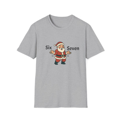 Santa Claus 'Six Seven' Christmas T-Shirt
