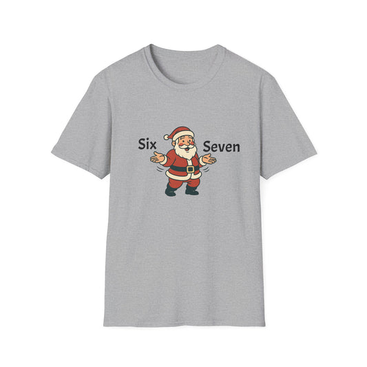 Santa Claus 'Six Seven' Christmas T-Shirt