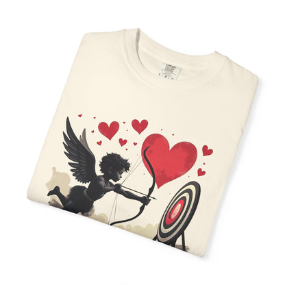 Cupid, Practice Makes Perfect, T-Shirt — Romantic Valentine Love Tee