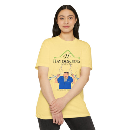 Haydonberg Turning The Lights On, Unisex CVC Jersey T-shirt