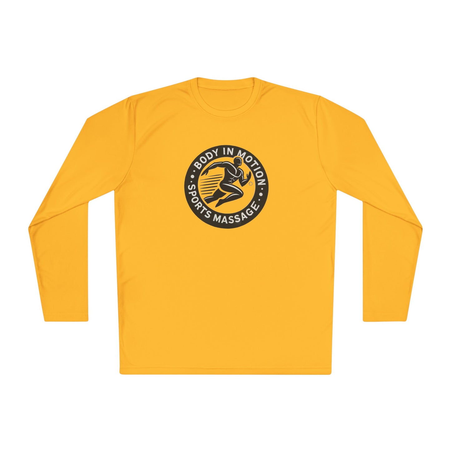Sports Massage Long Sleeve Tee — "Body in Motion" Athletic Therapy Shirt