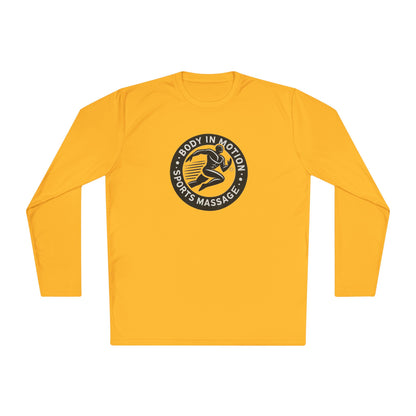 Sports Massage Long Sleeve Tee — "Body in Motion" Athletic Therapy Shirt