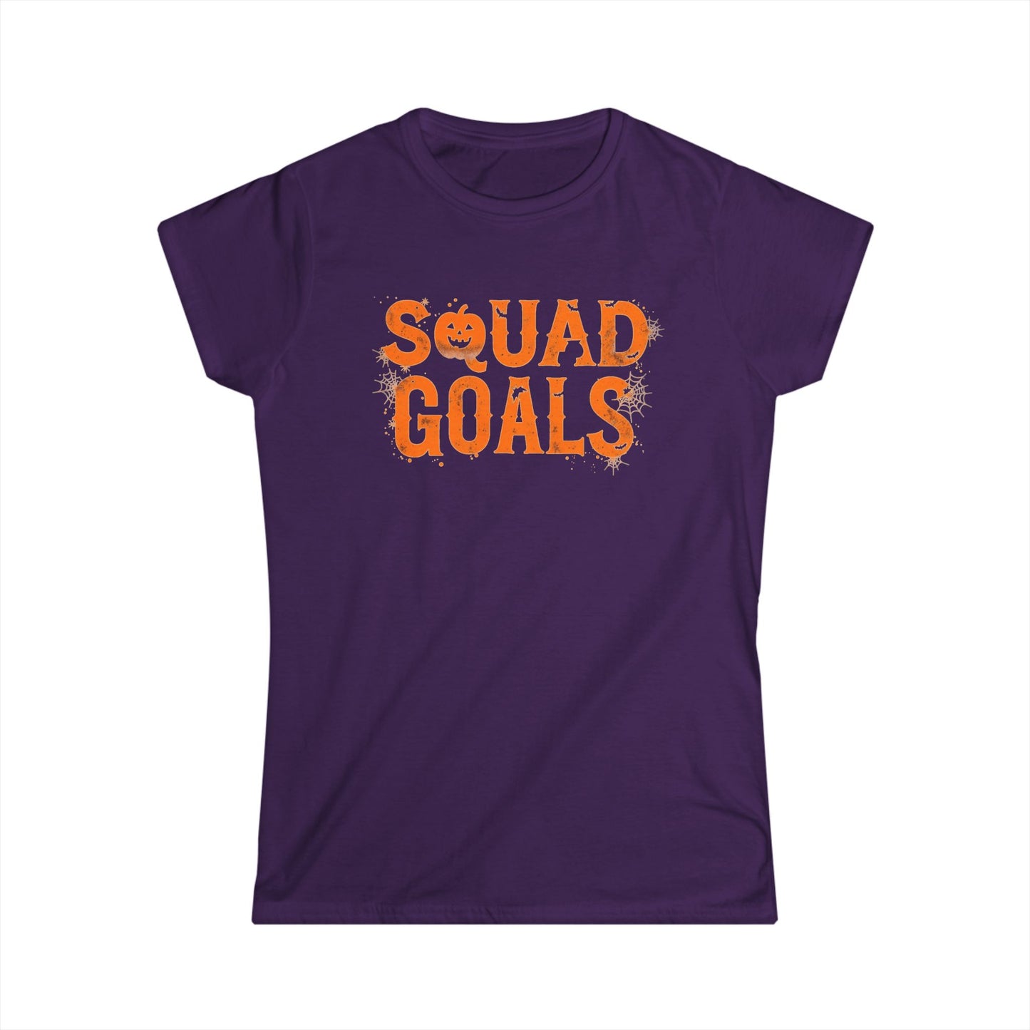 Women's “Squad Goals” Tee — Classic Softstyle Short Sleeve Shirt