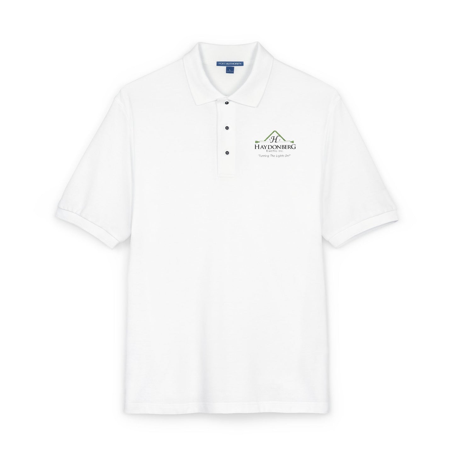 Turning the lights on, Unisex Polo Shirt (Embroidery)