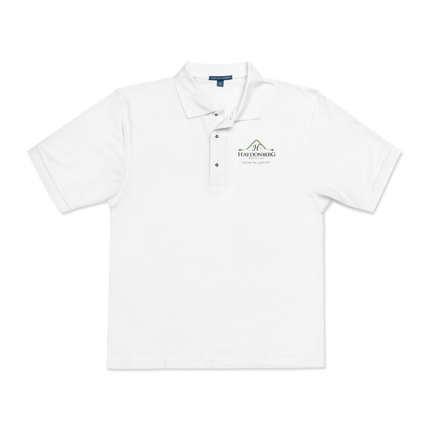 Turning the lights on, Unisex Polo Shirt (Embroidery)