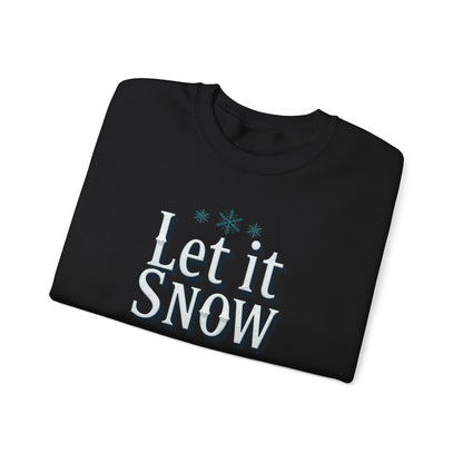 Let It Snow Sweatshirt — Cozy Holiday Crewneck