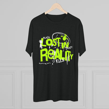 Lost in Reality, Unisex Tri-Blend Crew Tee