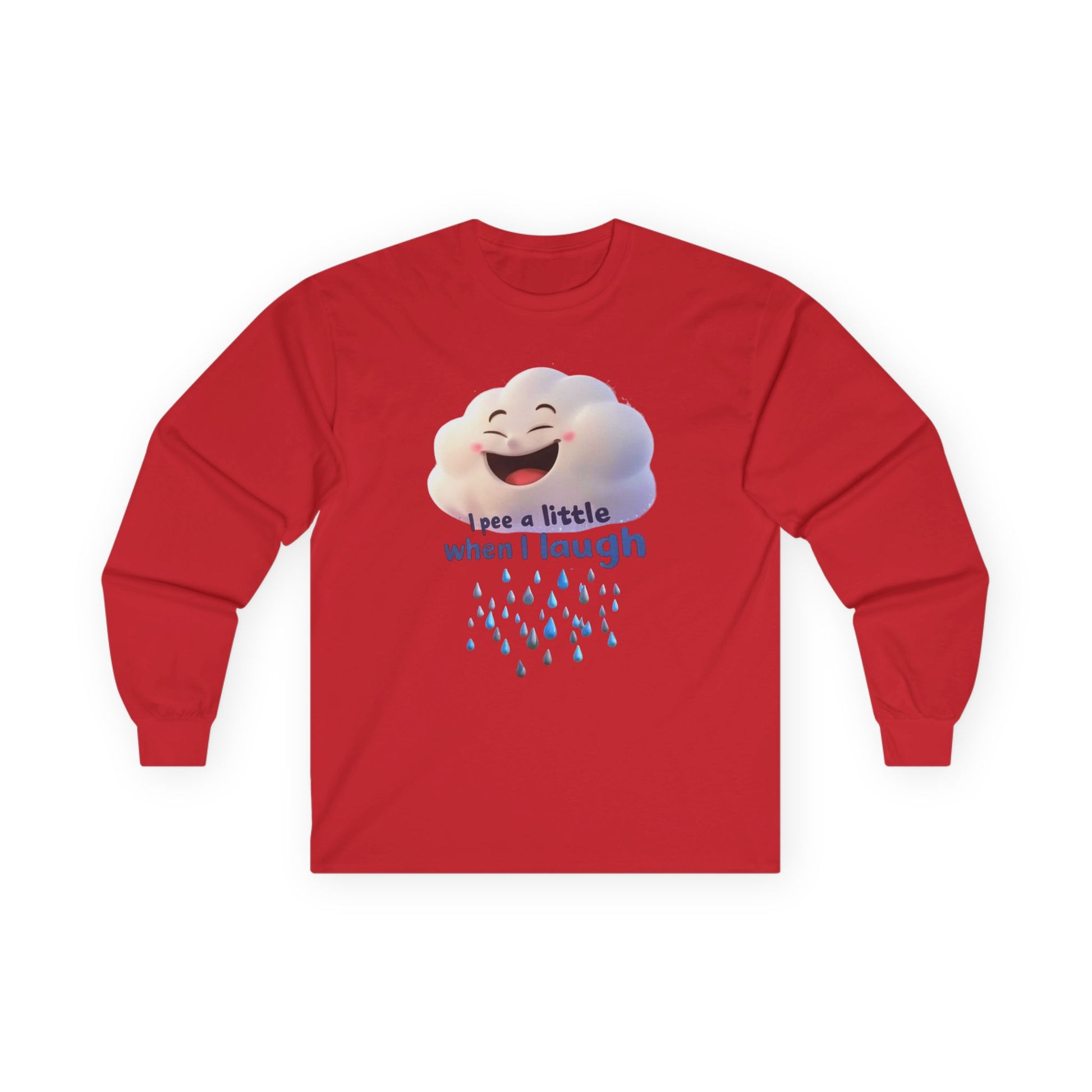 Long Sleeve Tee - Cloud Laughing Design - Psychonaut Swag
