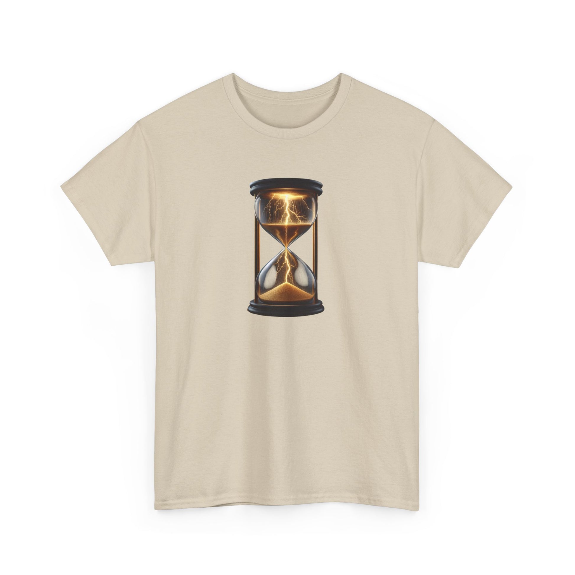 Static Time, Unisex Heavy Cotton Tee - Psychonaut Swag