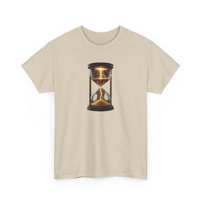 Static Time, Unisex Heavy Cotton Tee - Psychonaut Swag