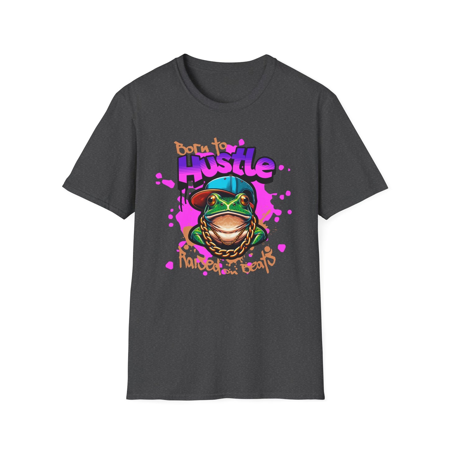 Hustle Frog, Unisex Softstyle T-Shirt