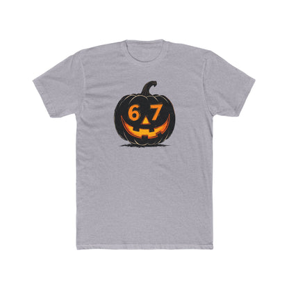 Halloween Jack-O'-Lantern Tee — 6/7 Pumpkin Graphic Shirt