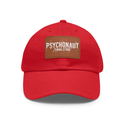 Stylish Dad Hat with Leather Patch - Perfect Gift for Dads, Casual Outings, Summer Days, Unique Accessories, Fashionable Headwear