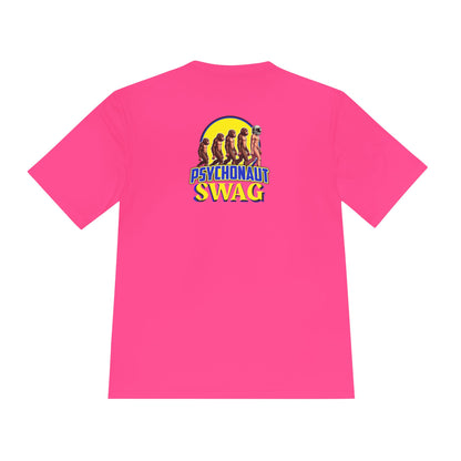 Psychonaut Swag, Small Biz, Unisex Moisture Wicking Tee, Workout Shirt, Gift for Car Enthusiasts, Casual Wear, Summer Activewear