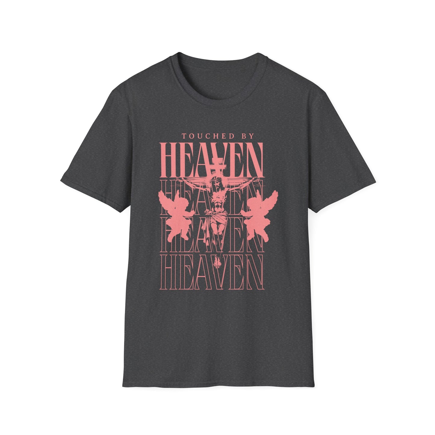 Heaven Bound Angel Graphic T-Shirt – Pink Cherub Vintage Vibe
