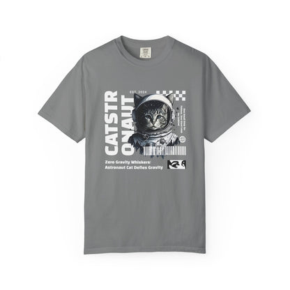Castronaut, Astronaut Cat, Unisex Garment-Dyed T-shirt