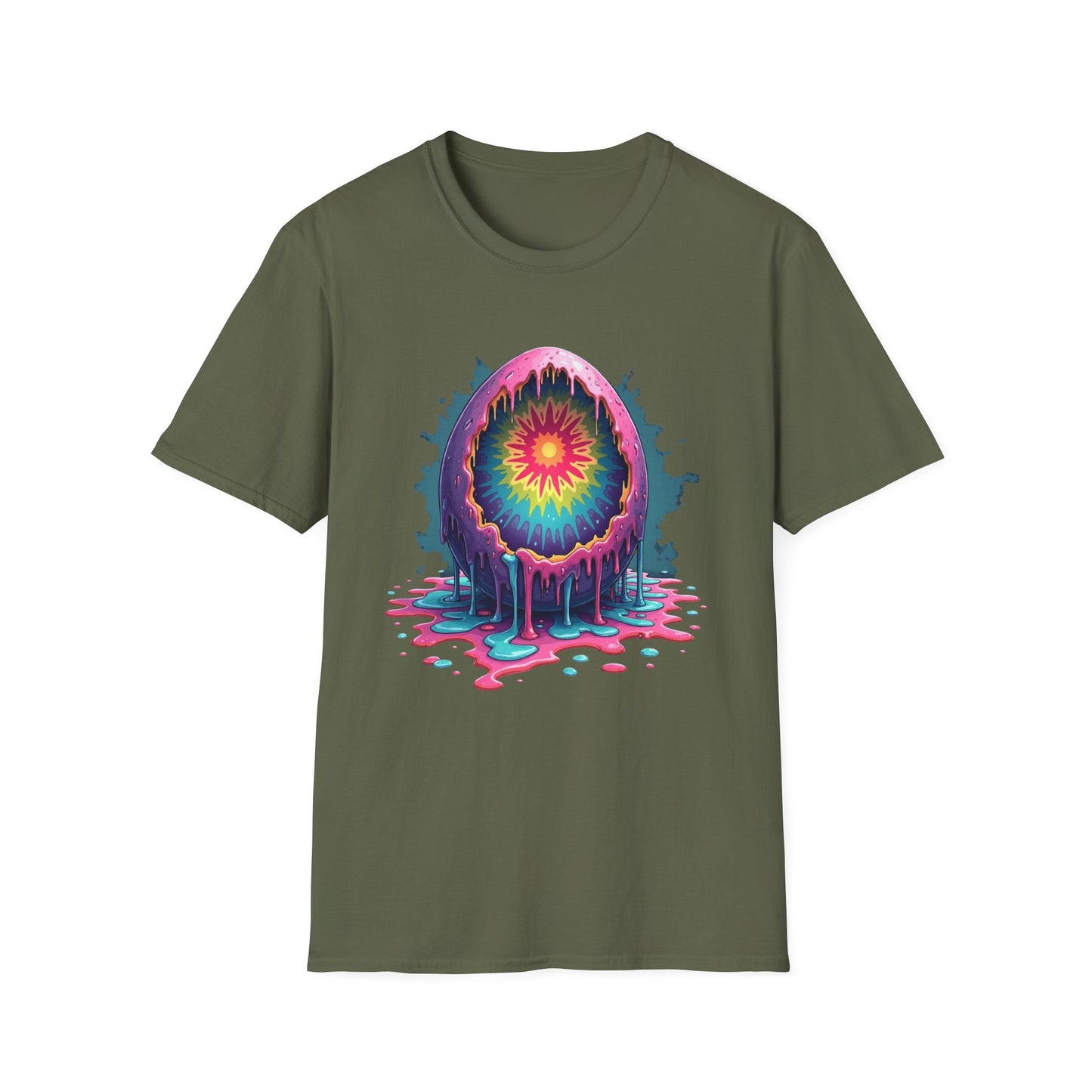 Psychedelic Drip Mandala T-Shirt