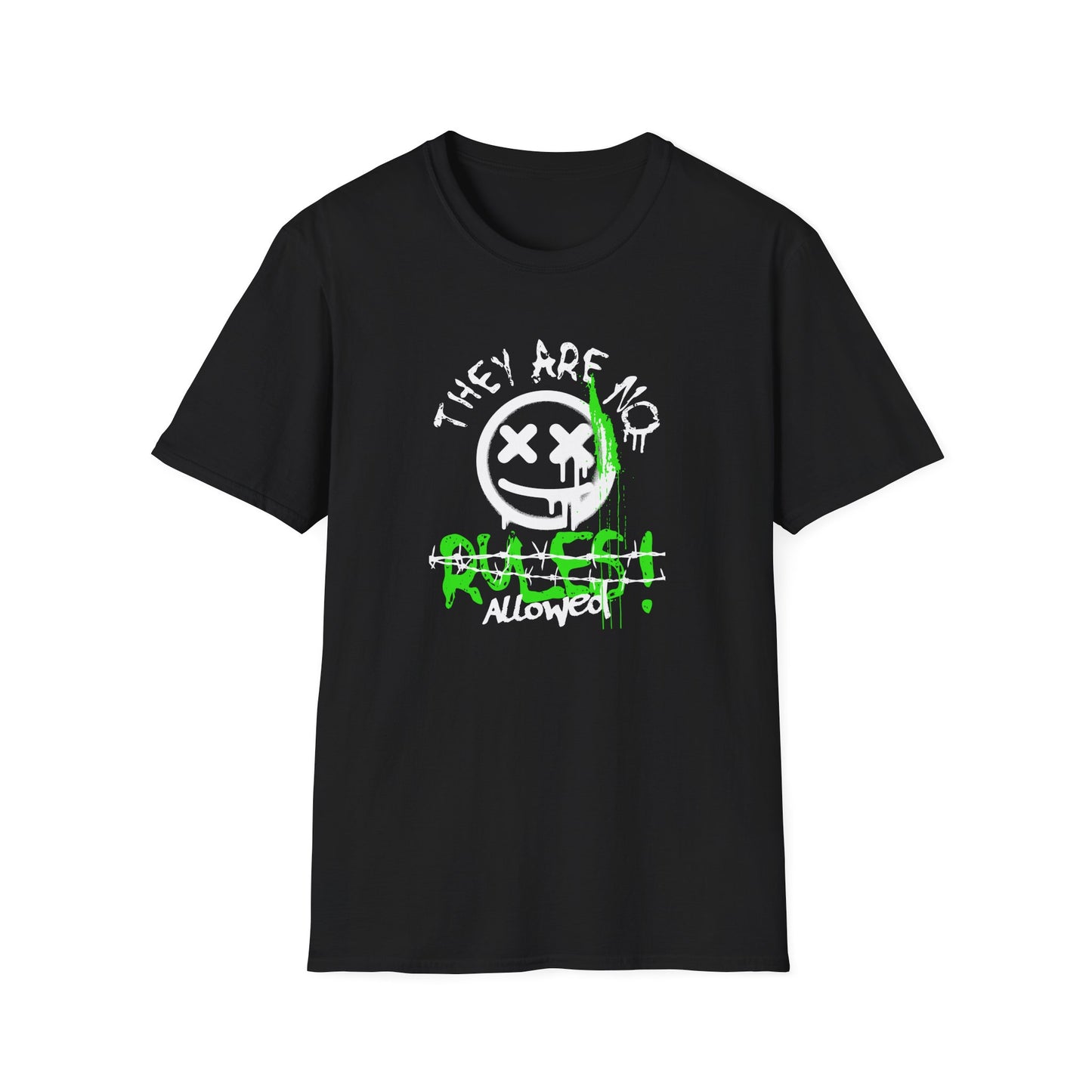 No Rules, Unisex Softstyle T-Shirt