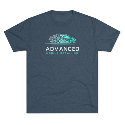 Advanced Mobile Detailing, Tri-blend, Tee | Car Enthusiast T-Shirt, Custom Auto Care Shirt, Gift for Car Lovers, Unique Vehicle Detailing Apparel