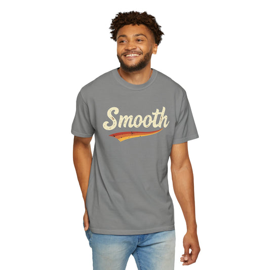Smooth Tees - Vintage Unisex Garment-Dyed T-Shirt, Casual Wear, Unique Gift, Trendy Style, Everyday Comfort - Psychonaut Swag