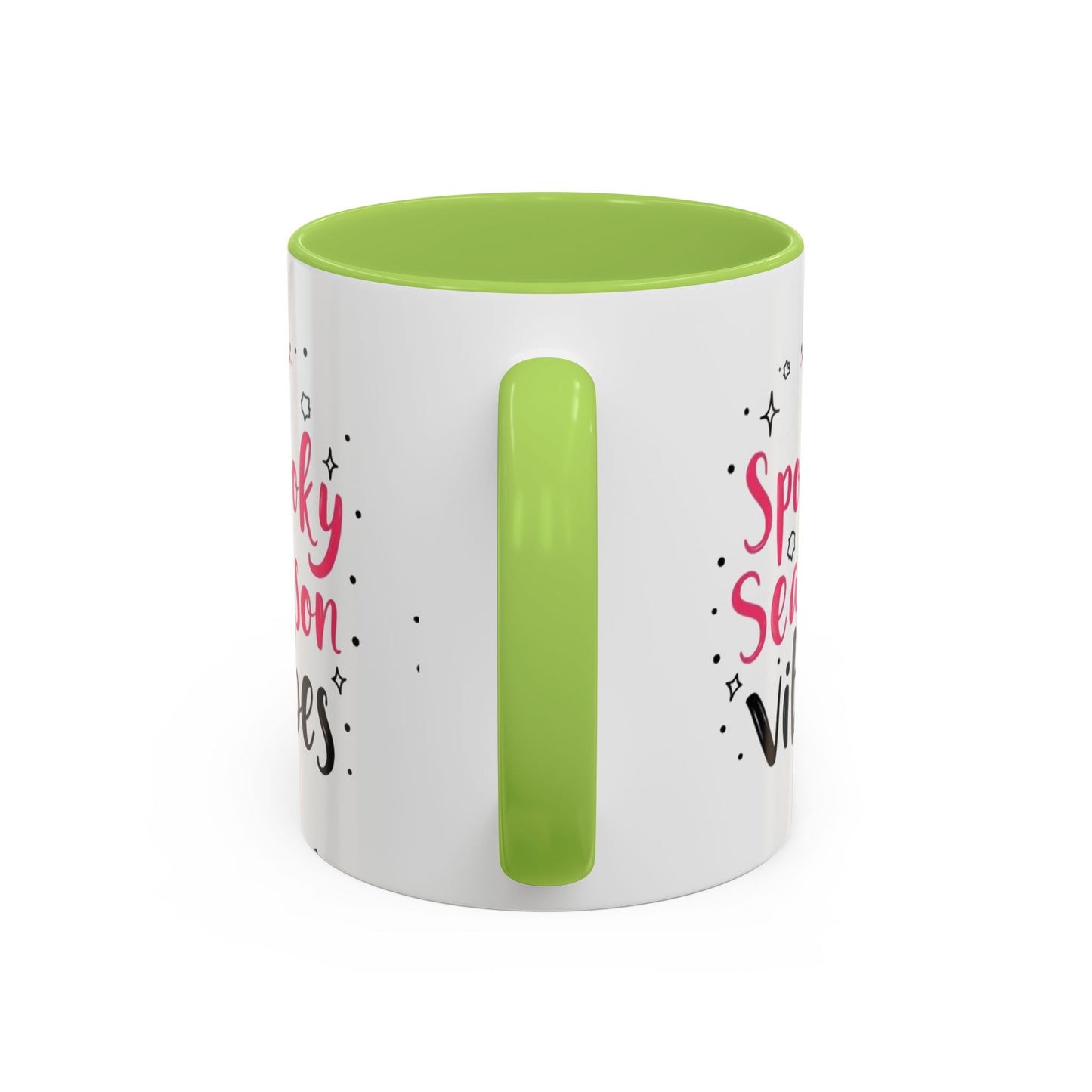 Spooky Season Vibes Accent Coffee Mug (Halloween 11/15oz)