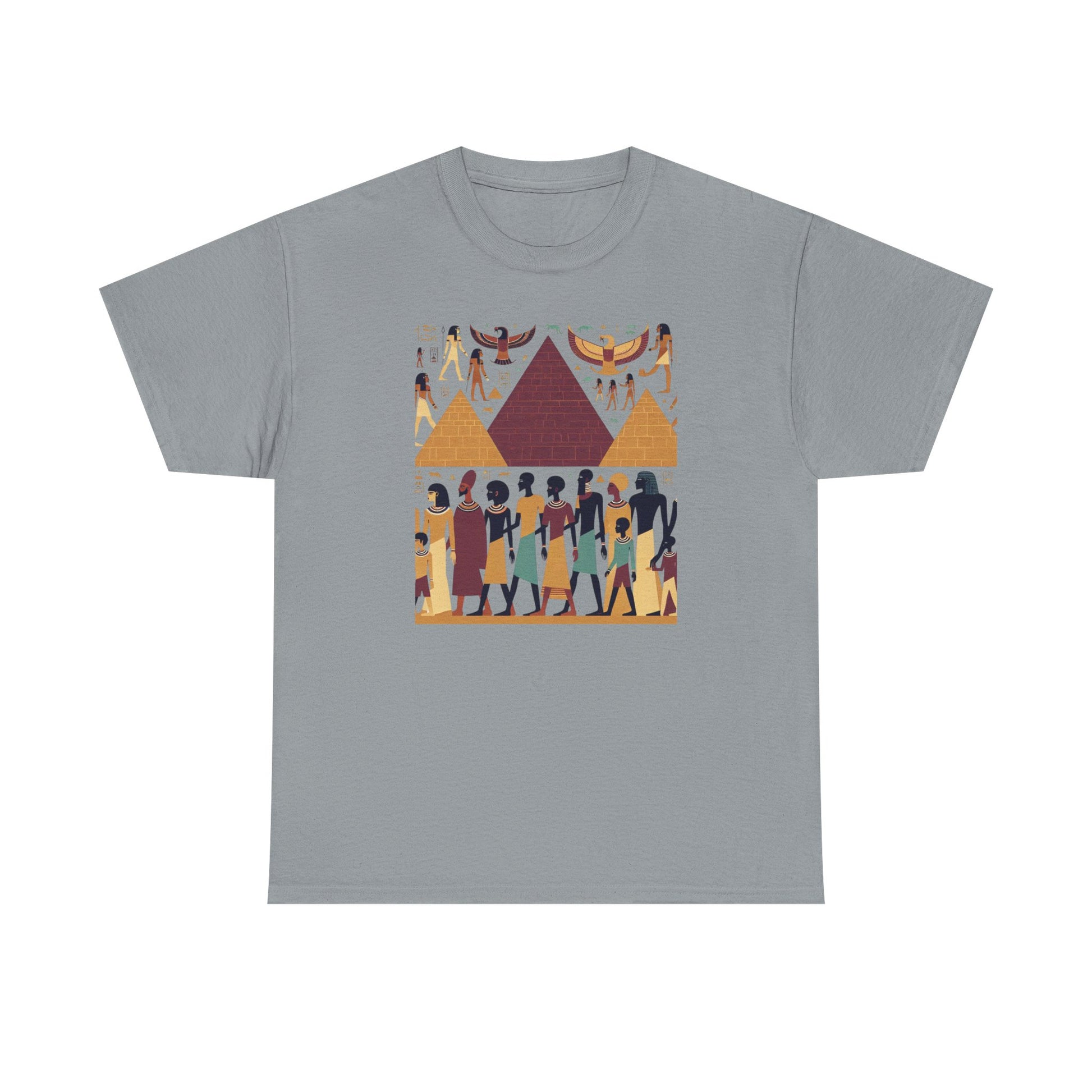 Hieroglyphic Recall, Unisex Heavy Cotton Tee - Psychonaut Swag