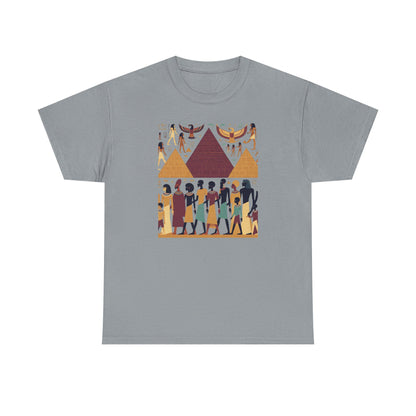 Hieroglyphic Recall, Unisex Heavy Cotton Tee - Psychonaut Swag
