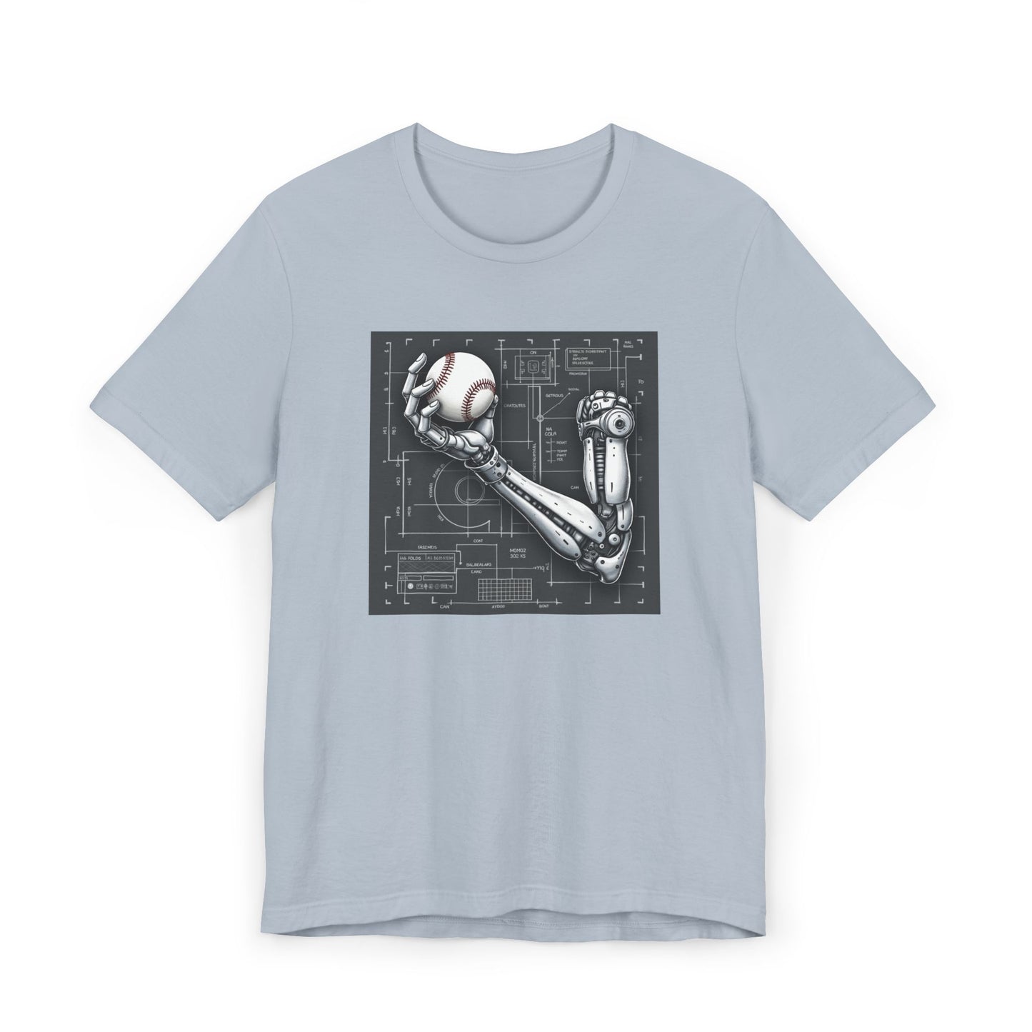 Bionic Baseball, Unisex Jersey T-Shirt