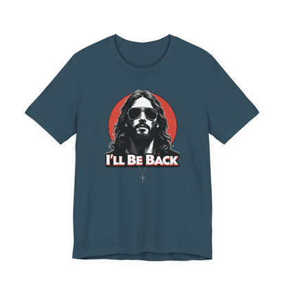 Jesus to return, 80’s retro Rocker T-Shirt, Casual Wear, Movie Quote Shirt, Gift for Fans, Unisex Top