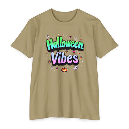 Halloween Vibes tee, Unisex T-Shirt, Spooky Graphic Tee, Fall Fashion, Halloween Costume, Casual Wear, Trick or Treat Shirt