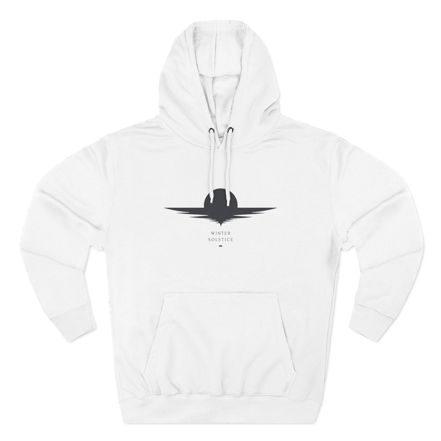 Minimal Sunset Hoodie — Quiet Night Graphic Hoodie
