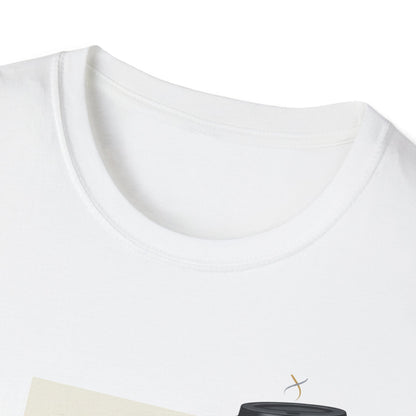 Coffee Receipt T-Shirt — 'The Quirky Cafe' Funny Coffee Order Receipt Tee