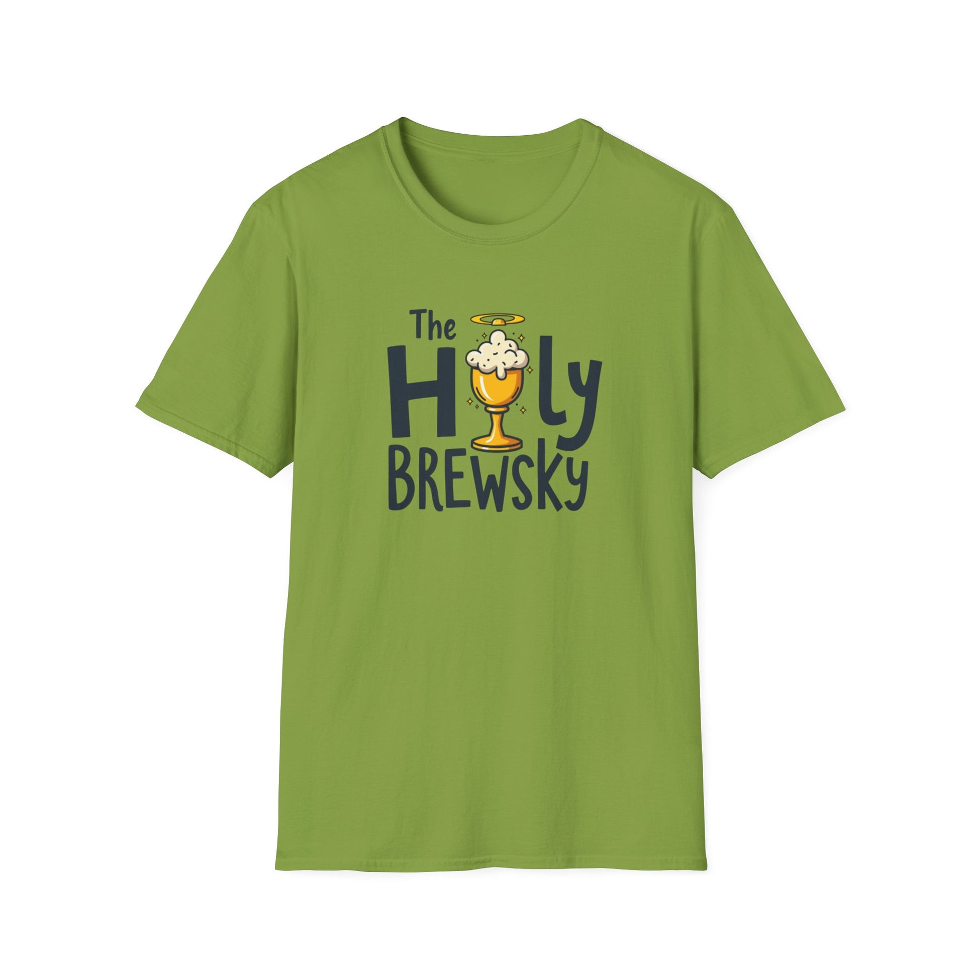 Holy Brewski Unisex T-Shirt, Funny Beer Tee, Gift for Beer Lovers, Party Shirt, Casual Wear, Birthday Gift - Psychonaut Swag