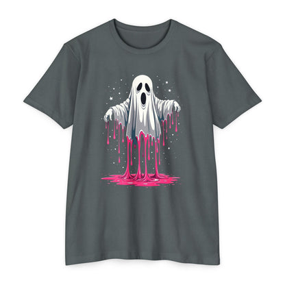 Drippy Ghost T-Shirt — Cute Dripping Halloween Tee