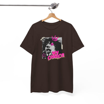 My Choice Graphic Tee — Punk Dog Crown Vintage Streetwear T‑Shirt