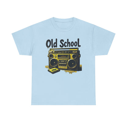 Old School Jam Box, Unisex Heavy Cotton Tee